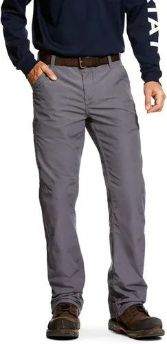 Vista 5 de Ariat Pantalones relajados con corte de bota Workhorse, marino