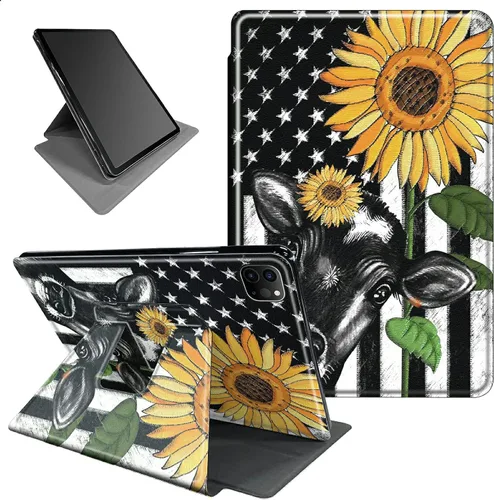 Vista 107 de Funda para iPad mini 6 para iPad mini 6ª generación 8.3 pulgadas 2021 360 grados giratorio soporte ligero protector inteligente cubierta