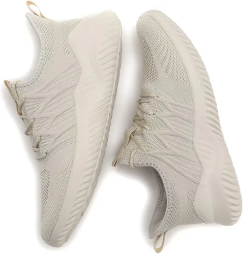 Vista 6 de Zapatos deportivos para correr para hombre, zapatillas sin cordones para caminar, ligeros, transpirables, informales, con suela suave, entrenadores