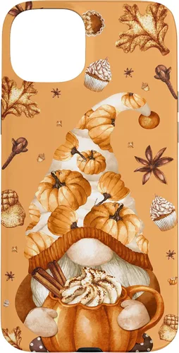 Vista 9 de Thanksgiving Gnome Love Pumpkin Spice Cute Fall Yall Pattern Case for iPhone 17