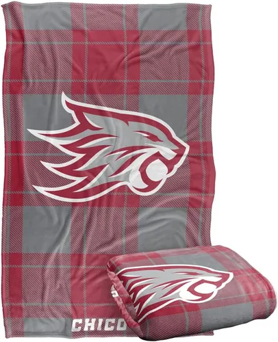 Vista 158 de LOGOVISION St John's University Campus Plaid Spirit Silky Touch Manta súper suave 36 x 58 pulgadas