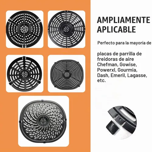 Vista 6 de GCQ Parachoques de goma para freidora de aire, 4 piezas de repuesto, puntas de goma, gomas de silicona, pestañas para pies, accesorios para Power