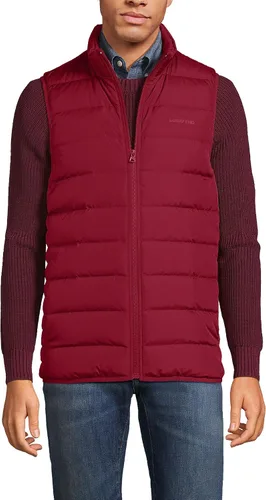 Vista 3 de Lands' End Chaleco acolchado de plumón para hombre