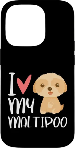 Vista 17 de iPhone 16 Maltipoo Dog Lover Hybrid Multipoo Breeder Heart Fur Parent Case