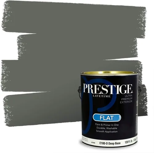 Vista 66 de Prestige Paints - 2 en 1, pintura base y pintura de exterior, P400-D-SW7053