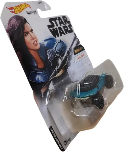 Vista 3 de Hotwheels Mandalorian Cara Dune, Star Wars