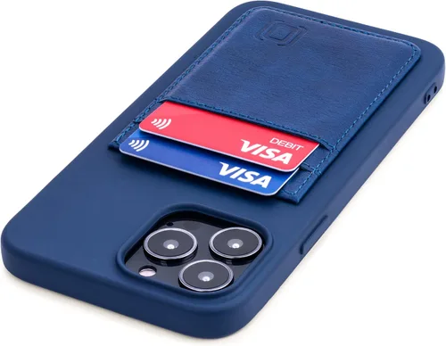 Vista 18 de Dockem Funda tipo cartera para iPhone 13 con carcasa de silicona líquida, placa de metal integrada para montaje magnético y 2 bolsillos para Negro