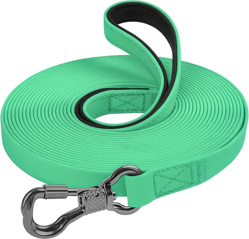 Vista 10 de XiaZ Correa larga impermeable para perros, correa larga de entrenamiento para perros grandes, medianos y pequeños, al aire libre, caminar, jugar