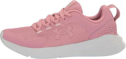 Vista 9 de Under Armour Tenis esenciales para mujer, Onyx White Onyx White Metallic Gold Luster 102