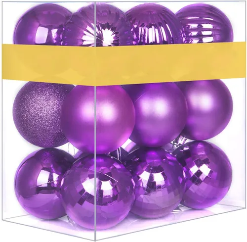 Vista 60 de Esferas pequeñas de bronce de 1.6 pulgadas para decoración del árbol de Navidad, adornos inastillables para cumpleaños, Halloween, vacaciones, boda