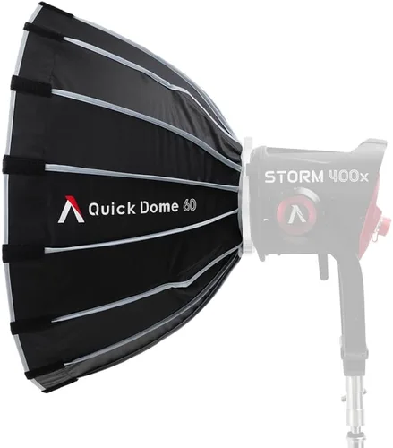 Vista 2 de Aputure Quick Dome 60 Softbox Caja suave circular de liberación rápida Bowens Mount
