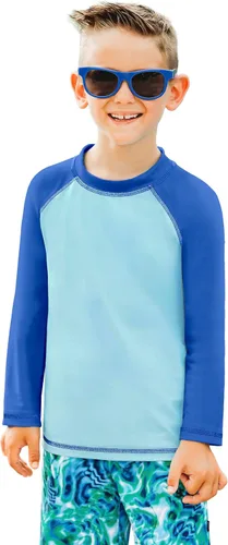 Vista 21 de City Threads camisa de manga larga con protección solar SPF 50+, peplo, rash guard para niña