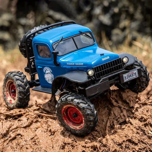 Vista 6 de BEEZRC FMS RC Crwaler Escala 1/24 FCX24 Power Wagon RTR 4WD 2.4GHz 3CH Todoterreno Modelo de Coche RC Vehículo Hobby Grade Coche de Control Remoto