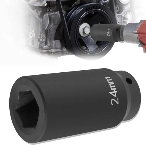 Vista 10 de Herramienta de enchufe equilibrador armónico 77080 para Honda, enchufe de perno de manivela de 19 mm, 3 veces la potencia de los enchufes de impacto