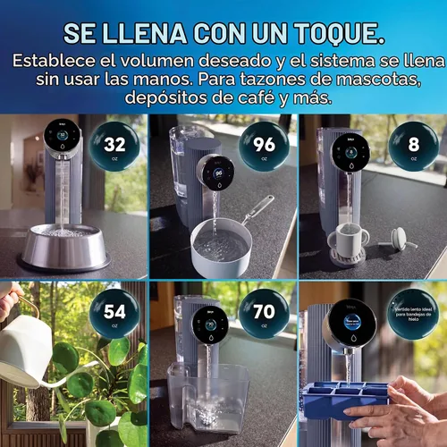 Vista 7 de Ninja Sistema inteligente de filtración de agua HydraSense™, WF1001