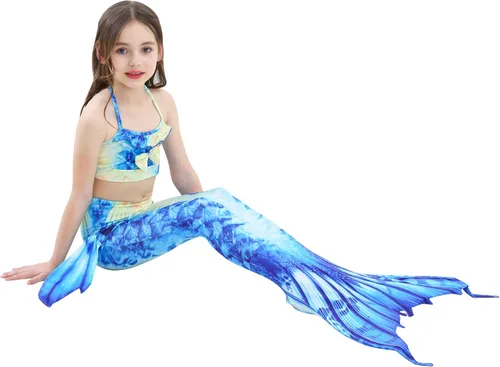 Vista 3 de Kokowaii Fancy Girls' Mermaid