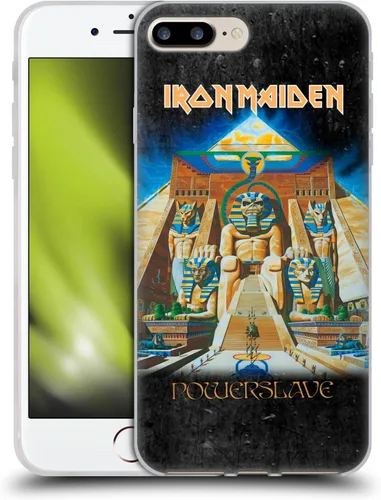Vista 221 de Head Case Designs Funda de gel suave con licencia oficial de Iron Maiden Brave New World, compatible con Apple iPhone 7 Plus/iPhone 8 Plus Nuevo