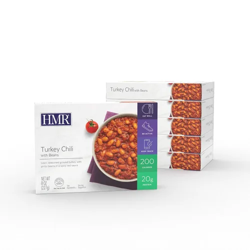 Vista 3 de HMR Paquete combinado de entrada "Chili Mac", 12 porciones, crea 6 comidas abundantes