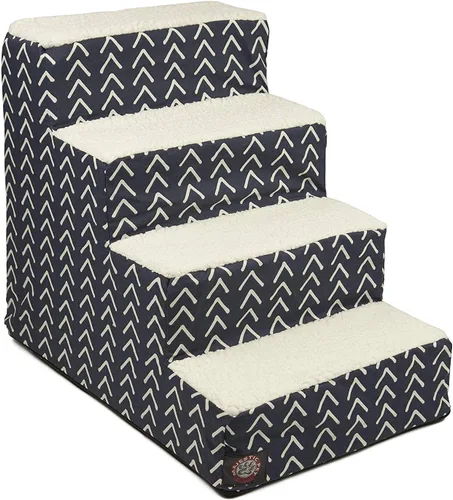 Vista 62 de Majestic Pet - Escaleras portátiles para mascotas suave escalón de espuma de sherpa escalones para perros y gatos rampa para cachorros