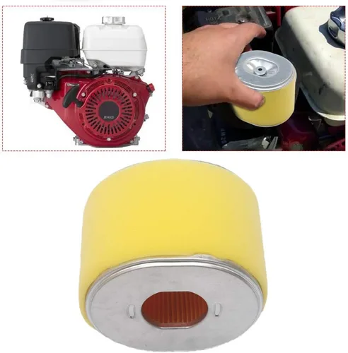 Vista 7 de HIFROM Paquete de 2 filtros de aire con bujía de repuesto para Honda GX340 GX390 11HP 13HP Motores cortacésped reemplazar 17210-ZE3-505 17210-ZE3-010