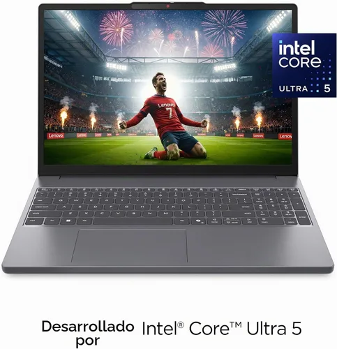 Vista 2 de Lenovo IdeaPad Slim 3i - Portátil ligero - Copilot+ PC - CPU Intel Core™ Ultra 5 322 - Pantalla táctil WUXGA de 15,3" - 16 GB de RAM