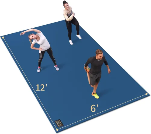 Vista 12 de GXMMAT Extra Large Exercise Mat 16'x6'/12'x6'/10'x6'/8'x6'(7mm)