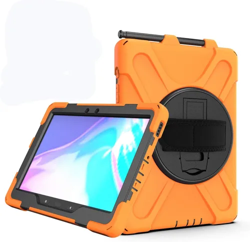 Vista 10 de Funda para Samsung Galaxy Tab Active Pro 10.1 T540 T545 T547, grado militar [probada en caídas de 15 pies] Funda protectora de cuerpo completo a