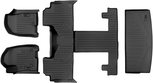 Vista 6 de SMARTLINER - Juego de 3 filas y forro de carga Compatible con Cadillac Escalade 2021-2025