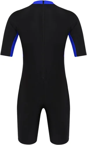Vista 2 de Traje de baño deportivo de una pieza de manga corta para hombre