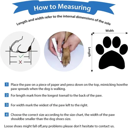 Vista 2 de Zapatos para perros pequeños y medianos, botas impermeables para cachorros con protectores reflectantes de seguridad para las patas de perro