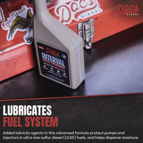 Vista 5 de Doc's Interval Diesel Treatment - Limpiador de inyector concentrado, CP4 Limpia profundamente los inyectores y el sistema de combustible