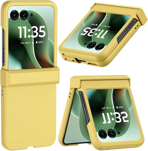 Vista 13 de NINKI Funda protectora para Motorola Razr Ultra 2025 con protector de bisagra, delgada, a prueba de golpes, para Motorola Razr 60 Ultra, funda