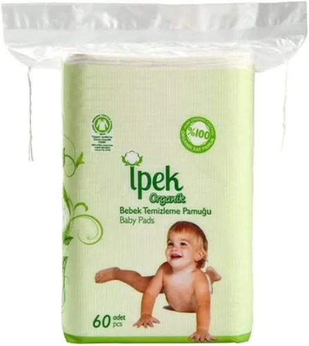 Vista 3 de Almohadillas de algodón grandes para bebés Dry Square White (Classic 360 unidades)