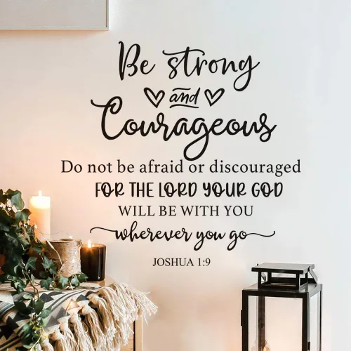 Vista 8 de 12 calcomanías de pared inspiradoras, calcomanías de pared de la Biblia, calcomanías motivacionales para dormitorio, sala de estar, decoración de 12