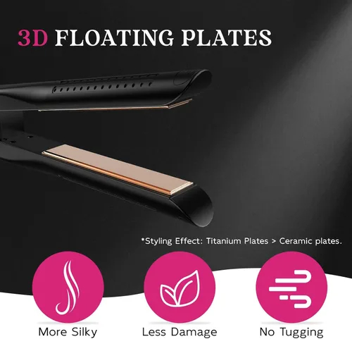 Vista 13 de SKIMI Airflow Styler 2.0 Titanium Flat Iron Hair Straightener&Curling Wand