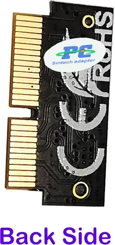 Vista 2 de Sintech NGFF M.2 nVME SSD Tarjeta Adaptadora para Actualizar MacBook Air (2013-2016 Año) y MacBook PRO (Final 2013-2015 Año)