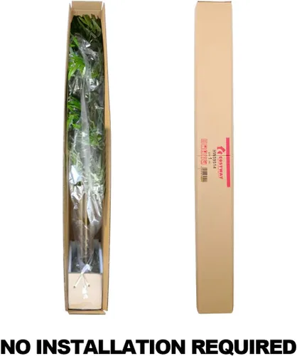 Vista 6 de FFlyer - Árbol de bambú artificial de 5 pies, árbol de bambú casi natural, bambú de estilo clásico, planta alta en maceta sintética para el hogar