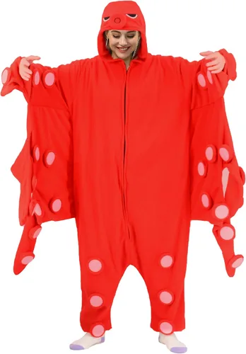 Vista 3 de vavalad Onesie Adult Animal Onesie Pajamas Animal Sleepwear Costume halloween Christmas Jumpsuit for Women Men