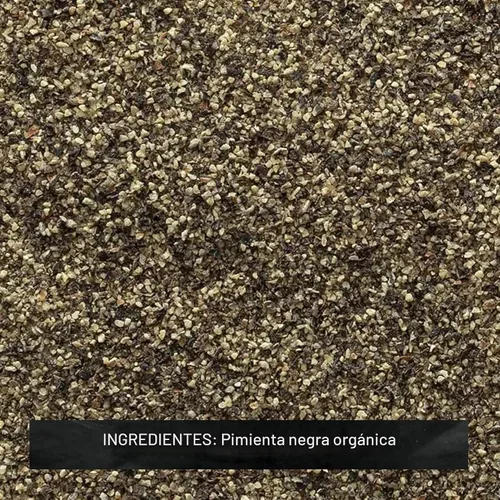 Vista 2 de Frontier Co-op Pimienta negra molida orgánica, molida media, Kosher 16 onzas (paquete de 1)