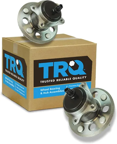 Vista 195 de TRQ Juego de 2 rodamientos de rueda delantera y conjunto de cubo compatible con Tesla 3 2020 Y 2018-2019 para Tesla 3 2020 Tesla Y AWD 2018-2019