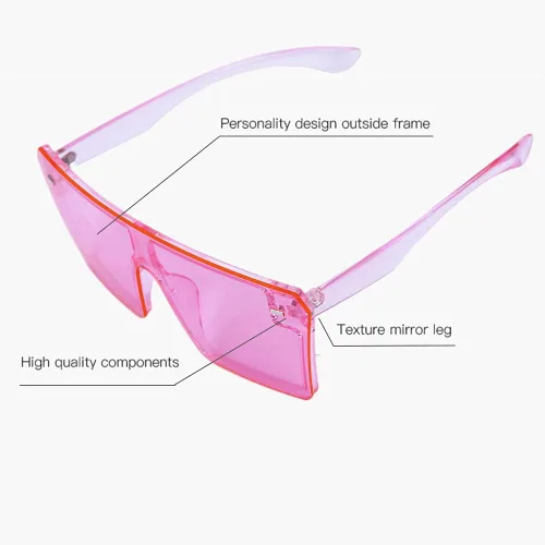 Vista 5 de JFOEIJG 2185 Rectángulo Gafas de Sol para Mujeres Retro Conducción Gafas Vintage Moda Cuadrado Marco UV400 Protección