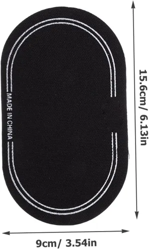 Vista 2 de Kit de batería de 2 uds. Protector de pantalla de bombo, parche de bombo, fortalecer el tambor de pegatina, almohadillas de tambor de impacto
