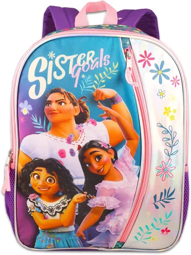 Vista 2 de Encanto Backpack for Girls Disney - Bundle with 16 Encanto Backpack Water Pouch Encanto Play Pack More Encanto School Backpack