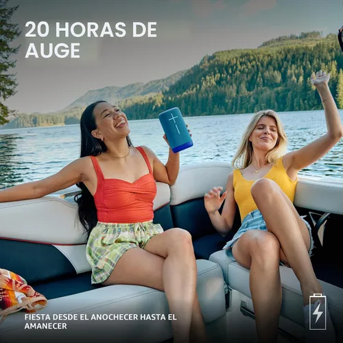 Vista 4 de Ultimate Ears EVERBOOM Wireless Bluetooth Portable Speaker - Black Negro