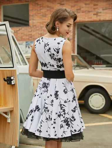 Vista 7 de GRACE KARIN Cinturón elástico vintage ancho para mujer.