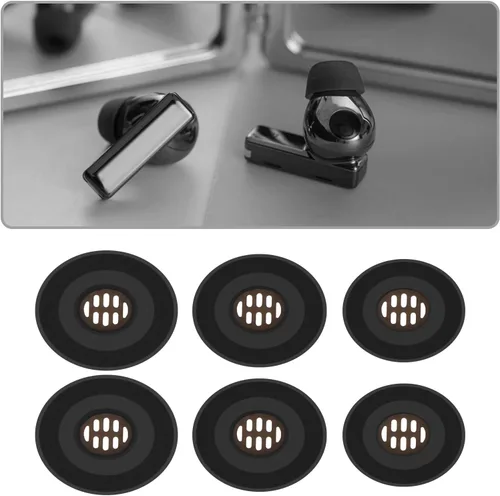 Vista 4 de 3 pares de almohadillas de silicona compatibles con Huawei FreeBuds Pro Earphones Soft Eartips Earpads Ear Cap Ear Plug L/M/S 1 par de cada