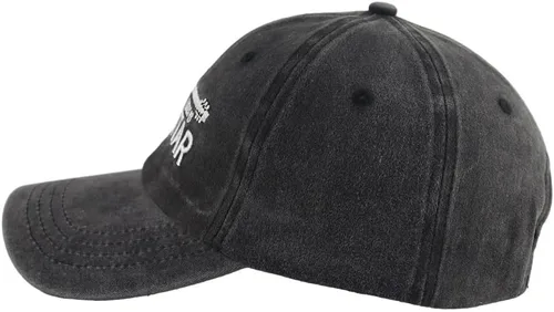 Vista 3 de Accesorios de guitarra unisex, regalos de guitarra para hombres y mujeres, sombrero de béisbol de mezclilla único, sombrero de música