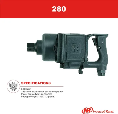 Vista 2 de Ingersoll Rand 280 Llave de impacto neumática de 1