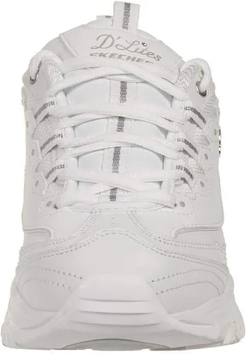 Vista 8 de Skechers D'lites Fresh Start - Tenis de espuma viscoelástica con cordones para mujer