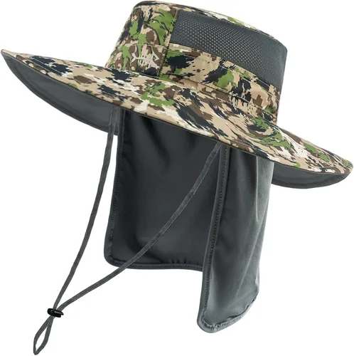 Vista 36 de BASSDASH Sombrero de pesca solar UPF 50+ resistente al agua con solapa desmontable para el cuello